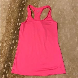 Pink workout top